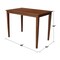 International Concepts Rectangle 30x48 Counter Ht Dining Table, 4 Counter Ht Stools, Espresso, 30 in W, 48 in L, 36 in H K581-3048-S102-4 - alternate 3